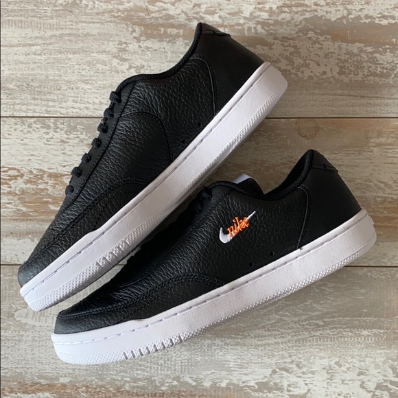 NEW Nike court vintage premium black sneakers shoes - Picture 7 of 9